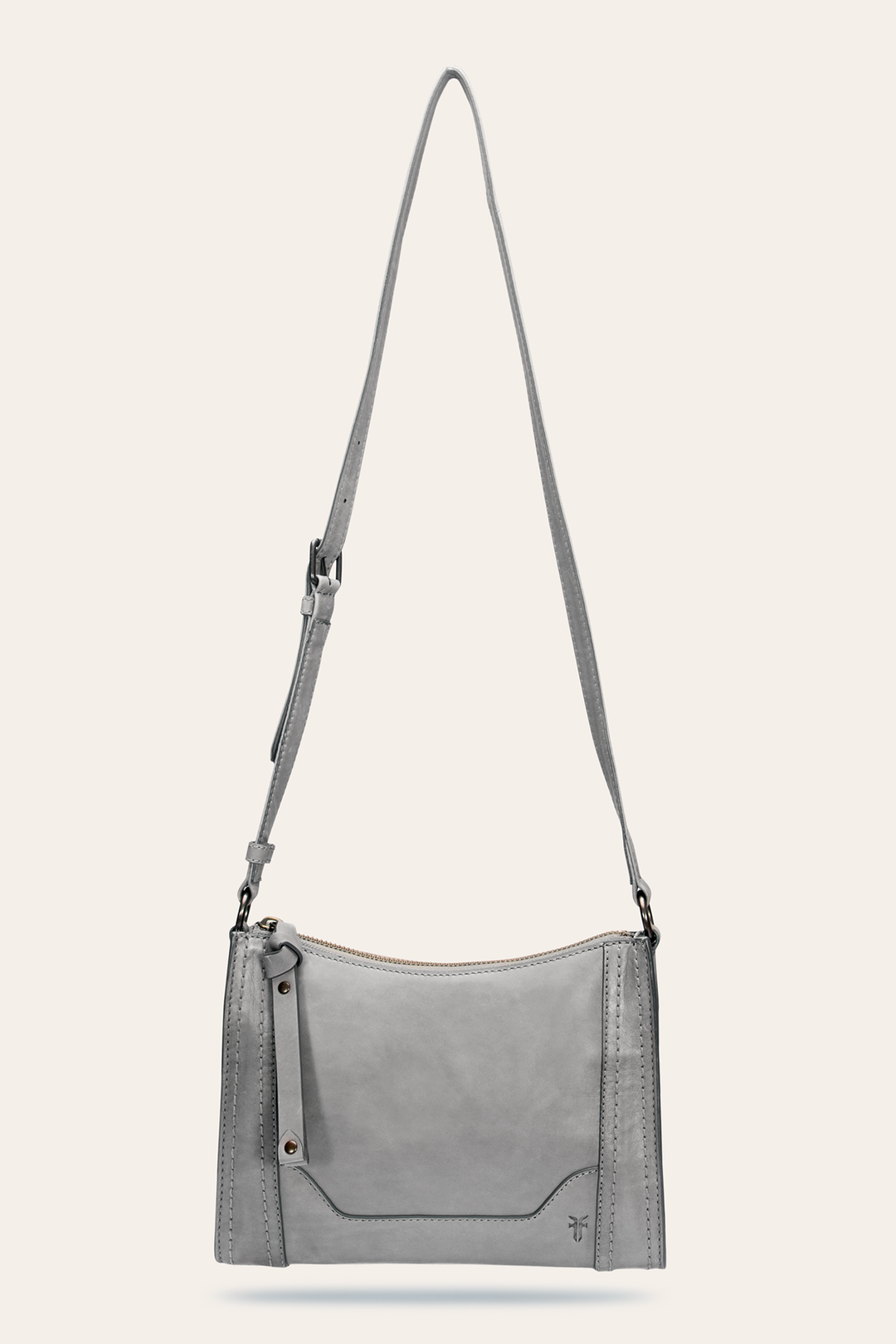 Melissa Zip Crossbody in Shadow | Frye Shadow