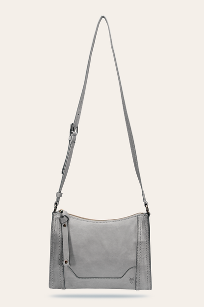 Melissa Zip Crossbody in Shadow | Frye Shadow