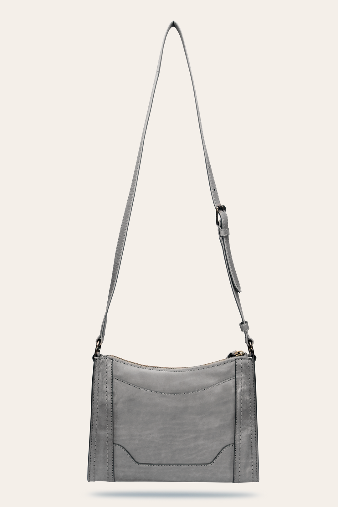 Melissa Zip Crossbody in Shadow | Frye Shadow