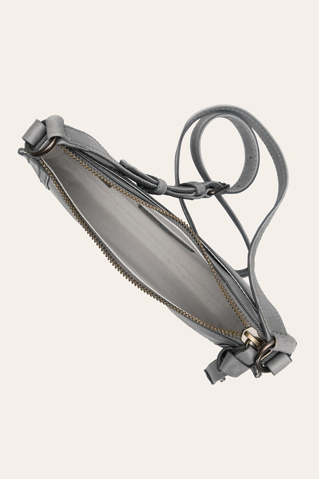 Melissa Zip Crossbody in Shadow | Frye Shadow