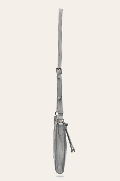 Melissa Zip Crossbody in Shadow | Frye Shadow
