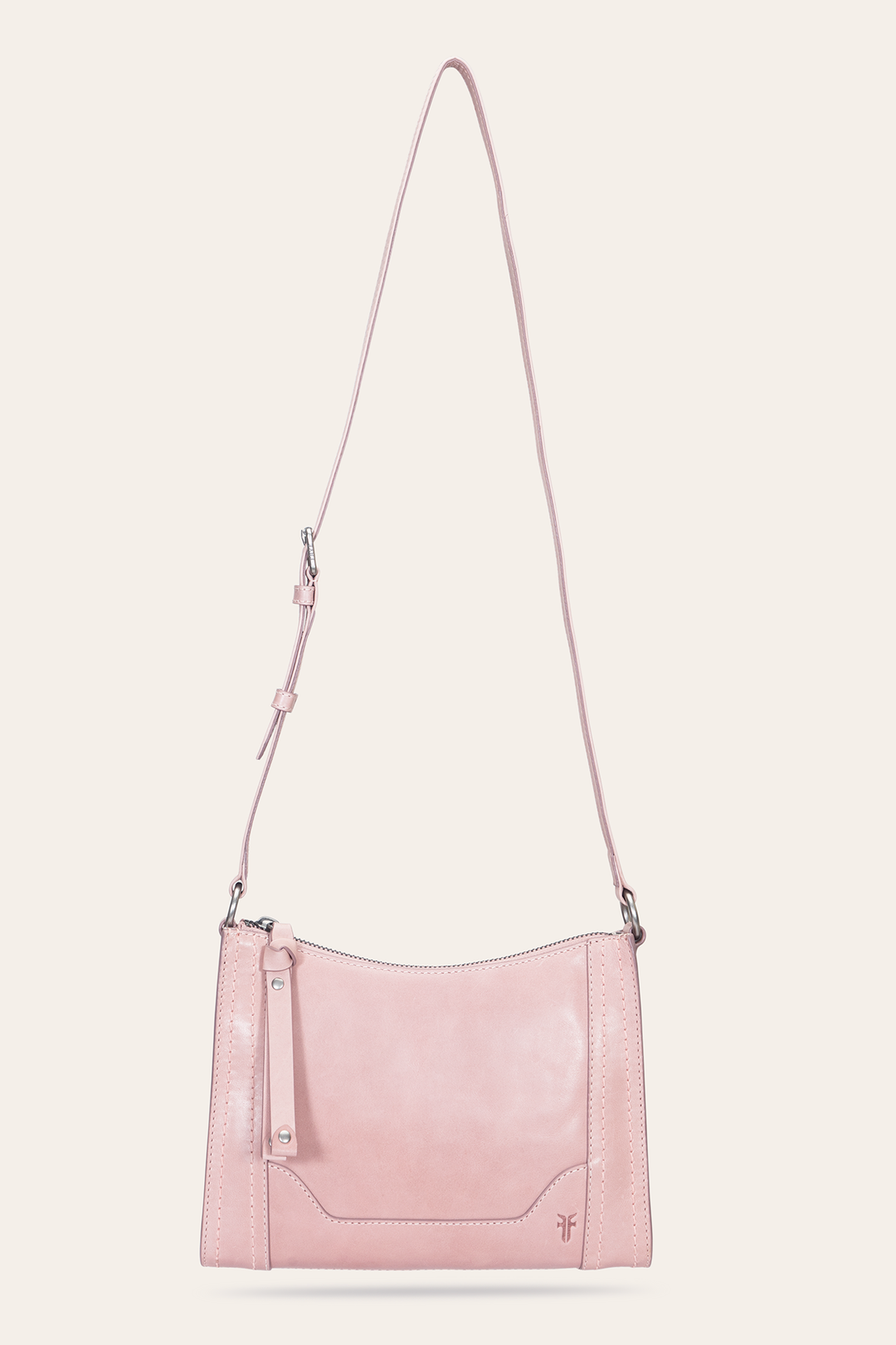 Melissa Zip Crossbody in Woodrose | Frye Woodrose