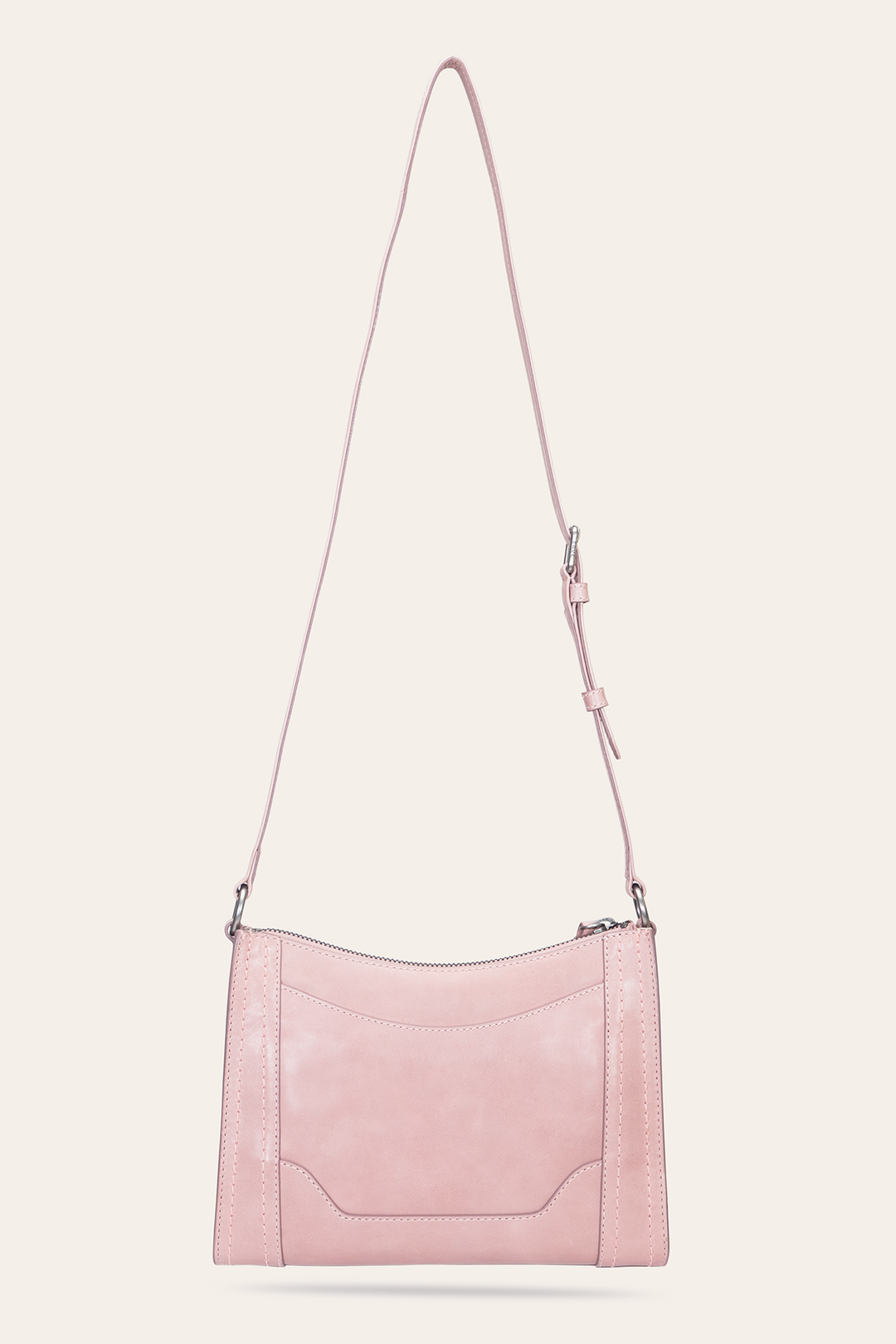 Melissa Zip Crossbody in Woodrose | Frye Woodrose