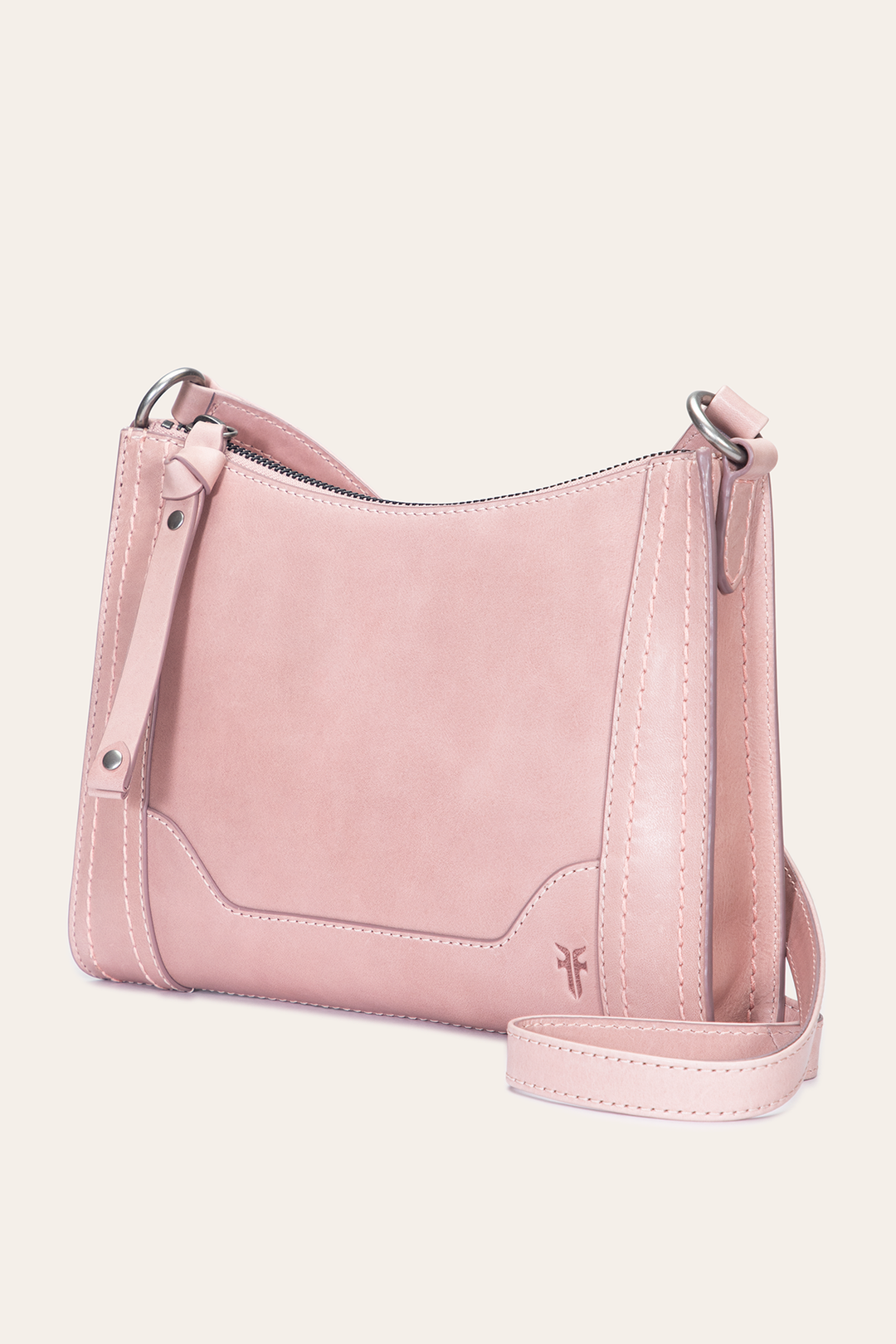 Melissa Zip Crossbody in Woodrose | Frye Woodrose