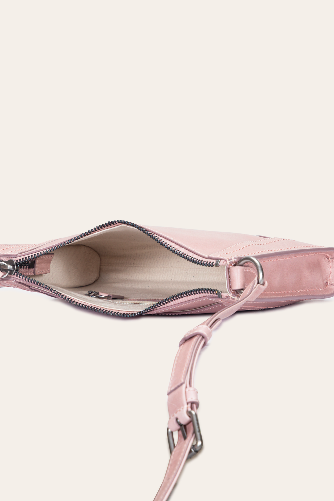 Melissa Zip Crossbody in Woodrose | Frye Woodrose