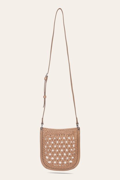 Women's Ella Mini Crossbody Bag in Beige | Frye Beige