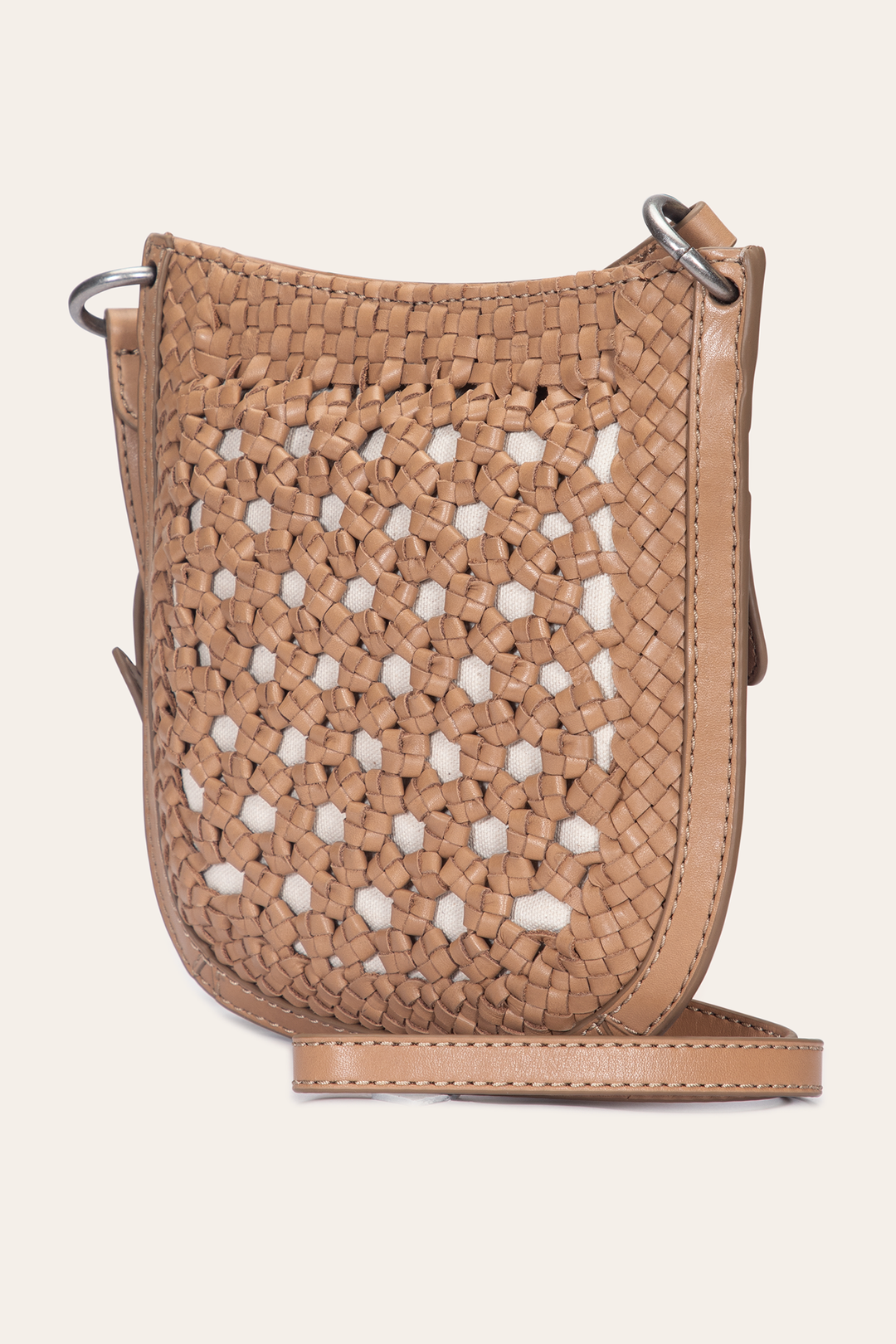 Women's Ella Mini Crossbody Bag in Beige | Frye Beige