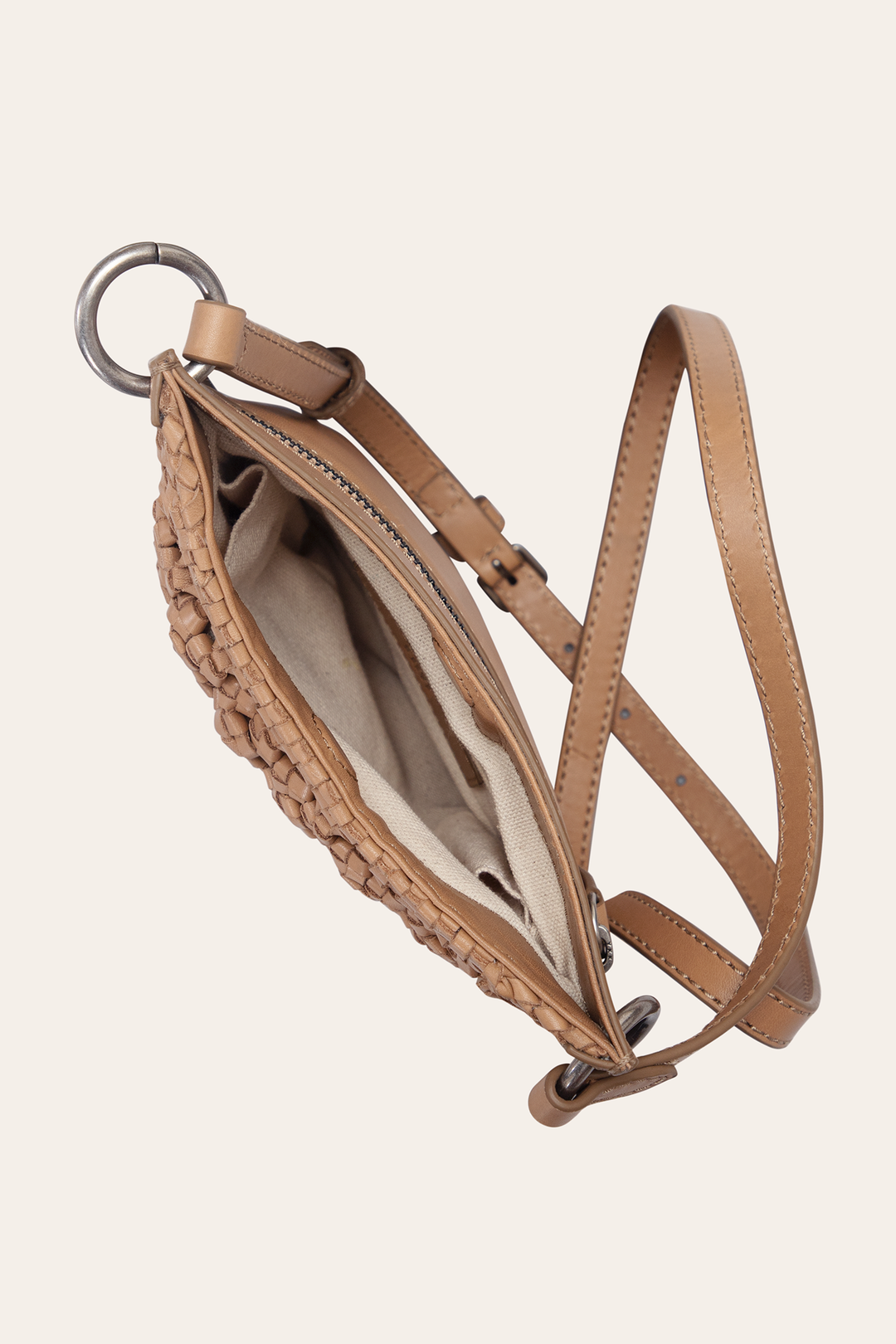 Women's Ella Mini Crossbody Bag in Beige | Frye Beige