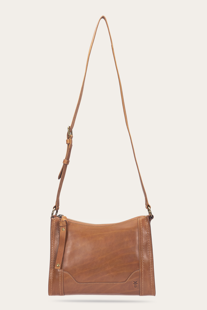 Melissa Zip Crossbody in Burnt Terracotta | Frye Burnt Terracotta