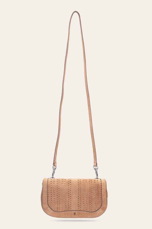 Stella Suede Wallet Crossbody in Beige | Frye Beige