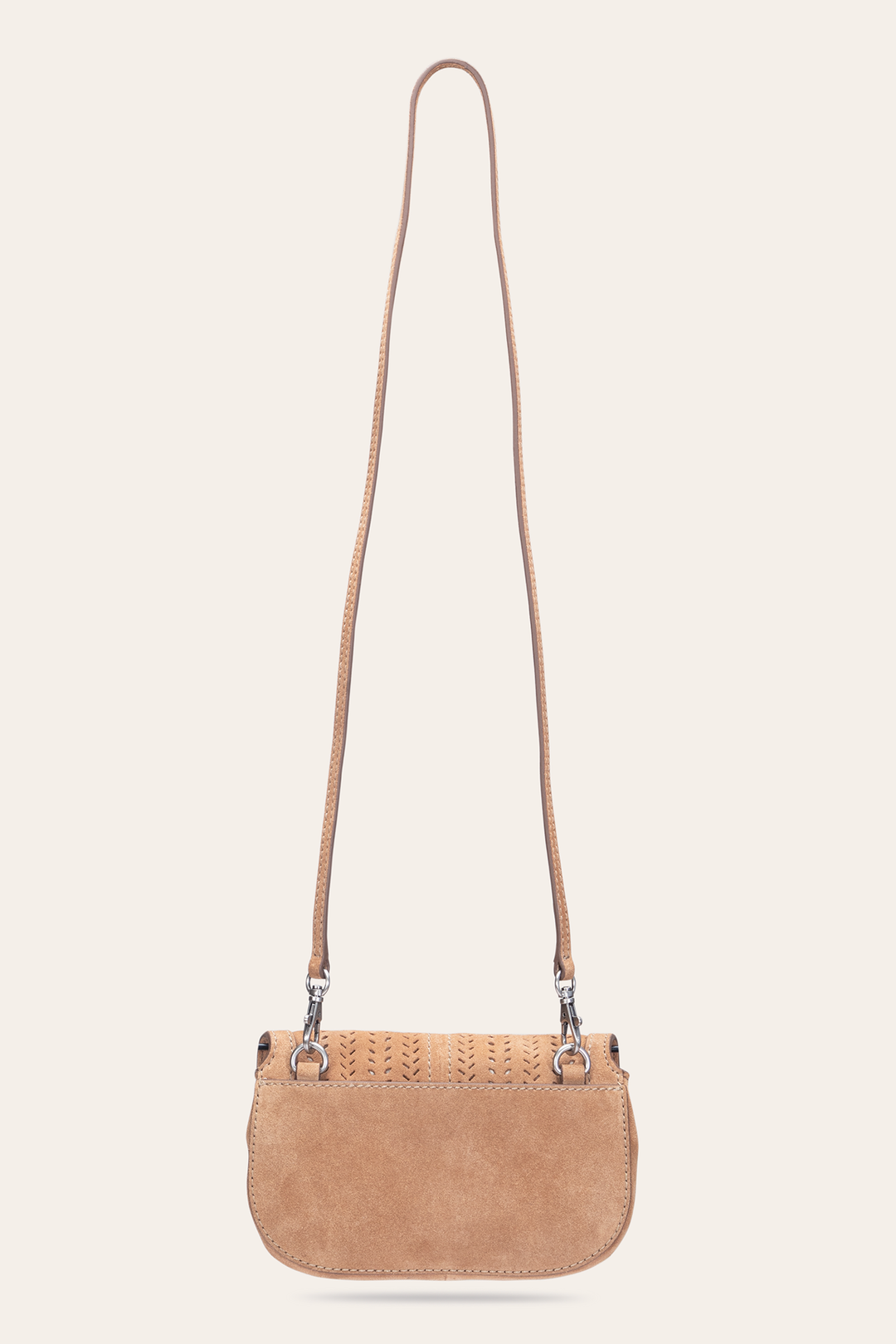Stella Suede Wallet Crossbody in Beige | Frye Beige
