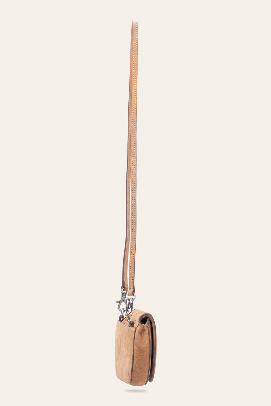 Stella Suede Wallet Crossbody in Beige | Frye Beige