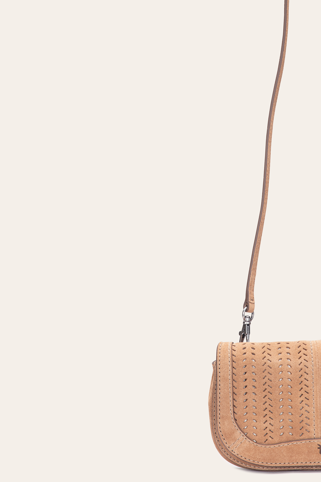 Stella Suede Wallet Crossbody in Beige | Frye Beige