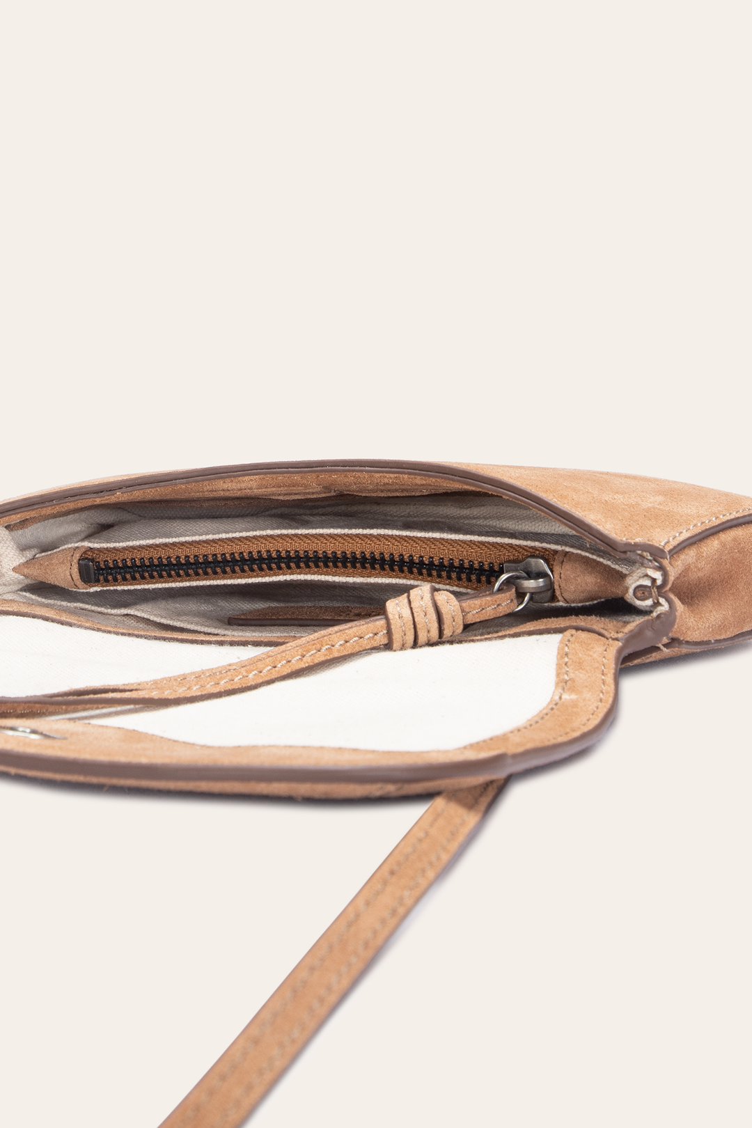 Stella Suede Wallet Crossbody in Beige | Frye Beige