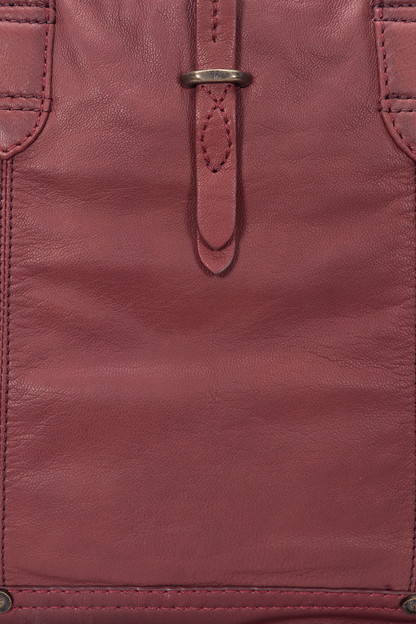 Campus Burgundy Tote | Frye Burgundy