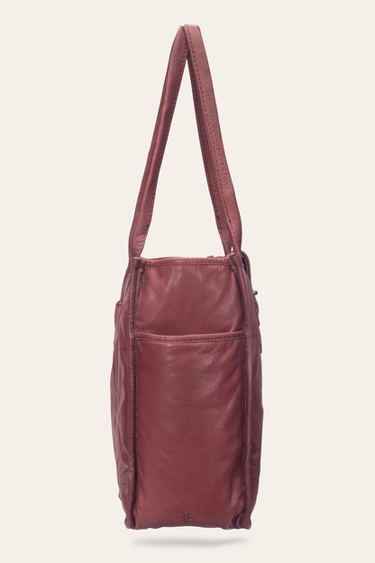 Campus Burgundy Tote | Frye Burgundy
