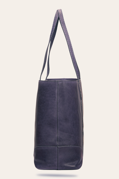 Melissa Eggplant Shopper | Frye Eggplant