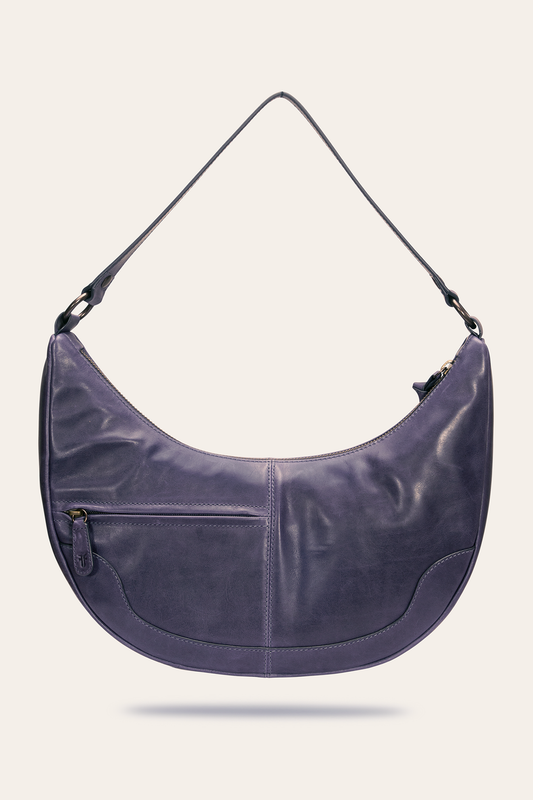 Melissa Crescent Hobo in Eggplant | Frye Eggplant