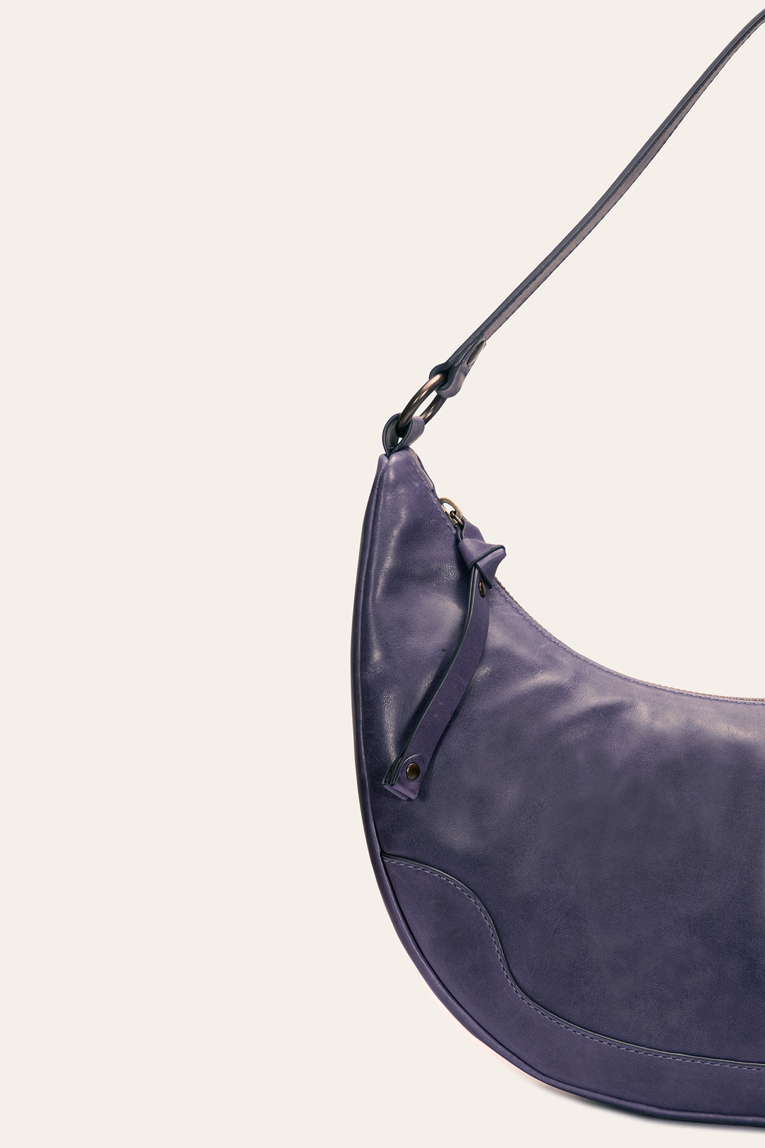 Melissa Crescent Hobo in Eggplant | Frye Eggplant