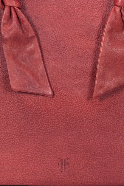 Nora Knotted Tote in Burgundy | Frye Burgundy