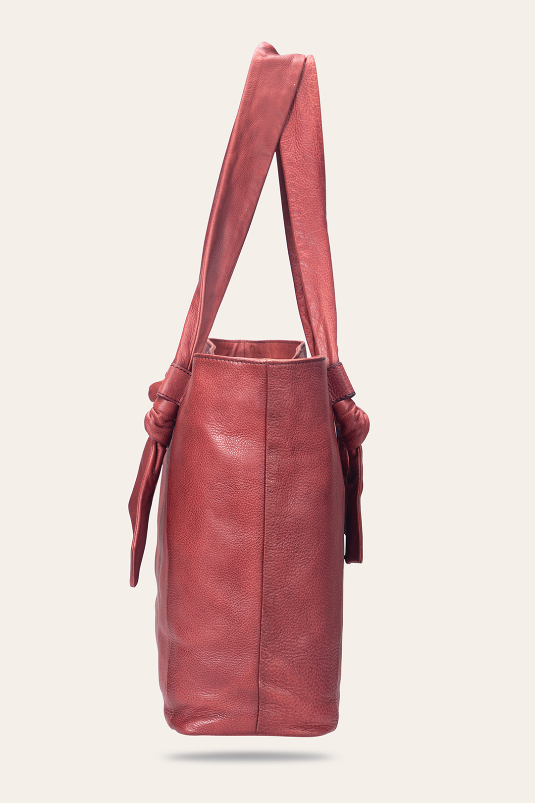 Nora Knotted Tote in Burgundy | Frye Burgundy