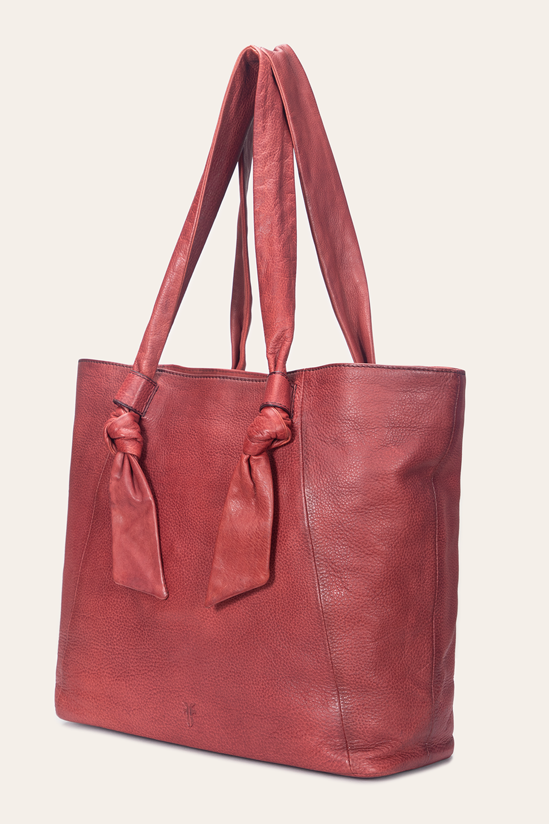 Nora Knotted Tote in Burgundy | Frye Burgundy