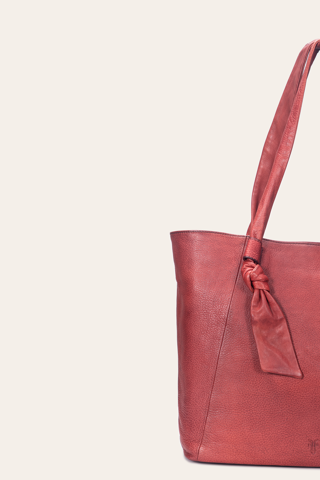 Nora Knotted Tote in Burgundy | Frye Burgundy