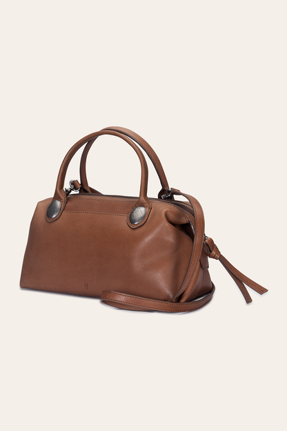Women's Cheyenne Small Satchel Bag (Cognac) | Frye Cognac