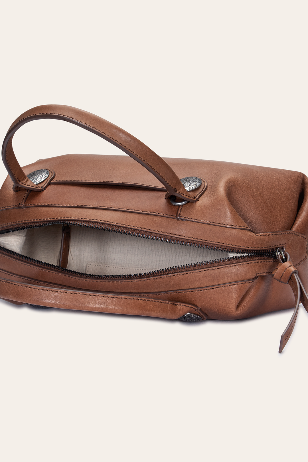 Women's Cheyenne Small Satchel Bag (Cognac) | Frye Cognac