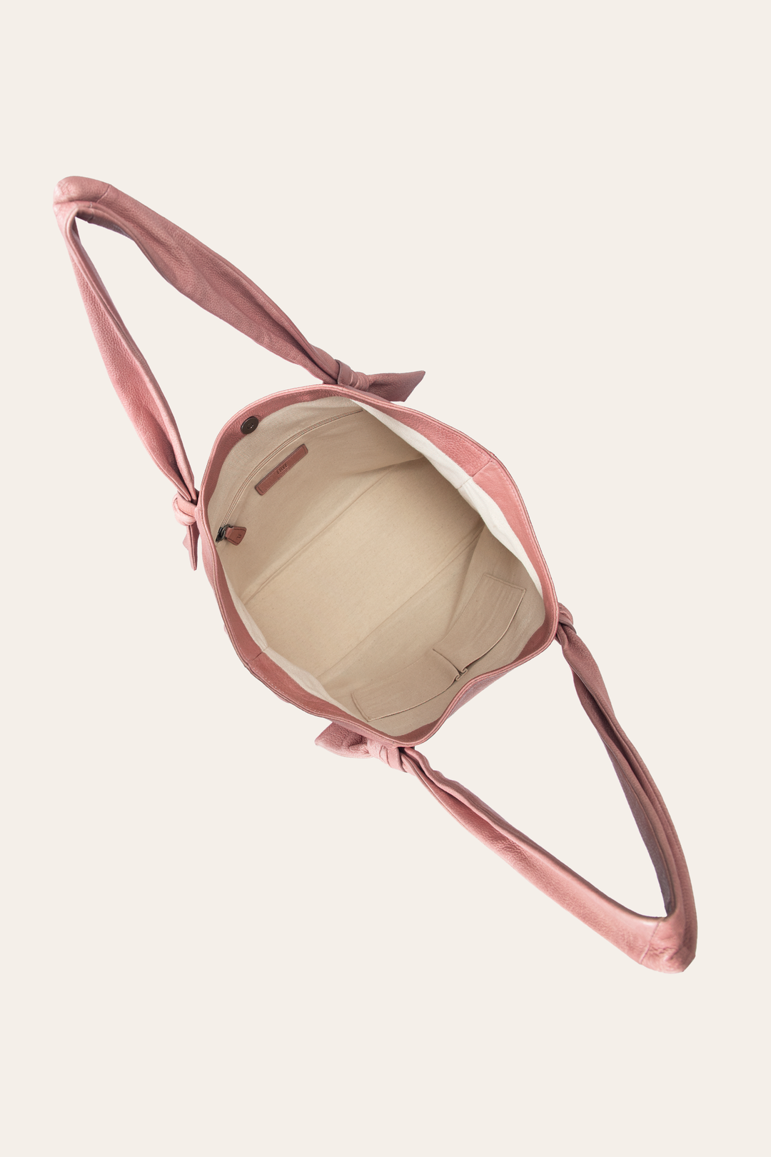 Women's Nora Knotted Tote Bag (Woodrose) | Frye Woodrose