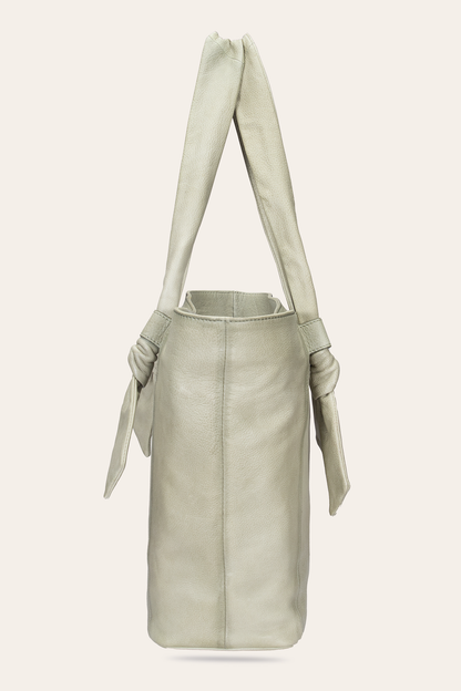 Women's Nora Knotted Tote Bag (Willow) | Frye Willow