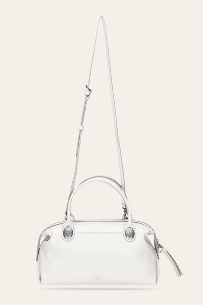 Women's Cheyenne Small Satchel Bag (Oat) | Frye Oat