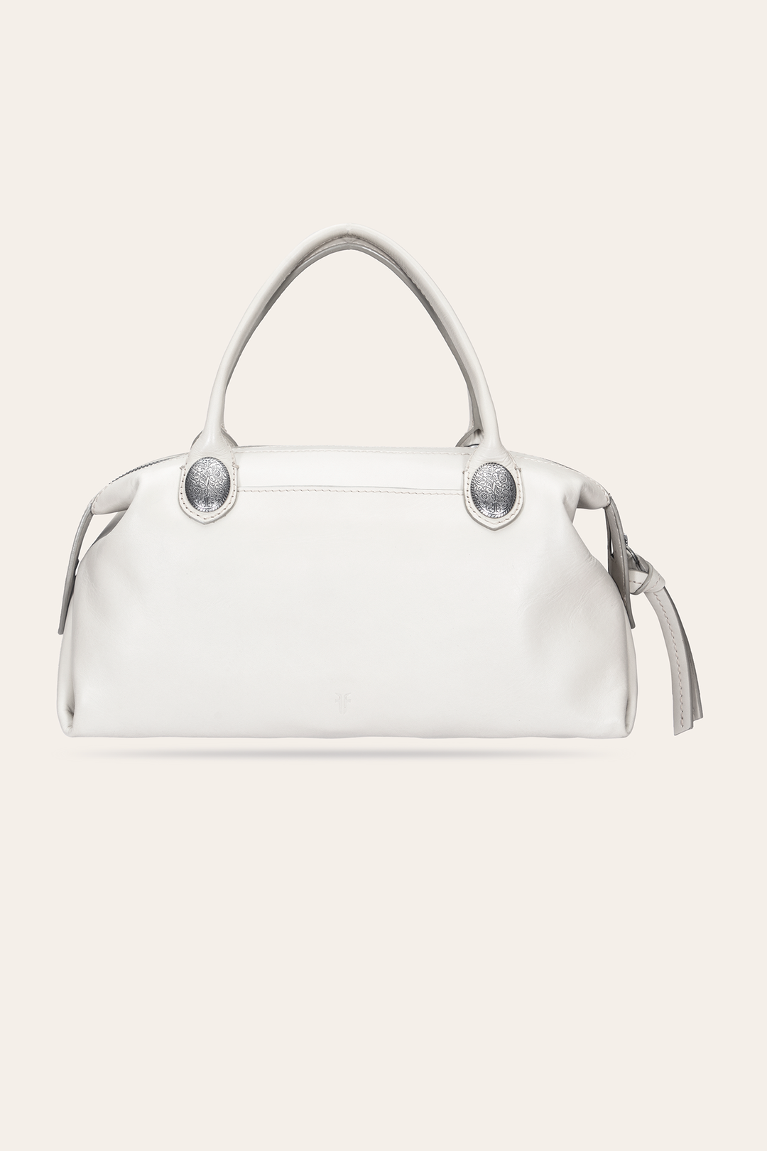 Women's Cheyenne Small Satchel Bag (Oat) | Frye Oat