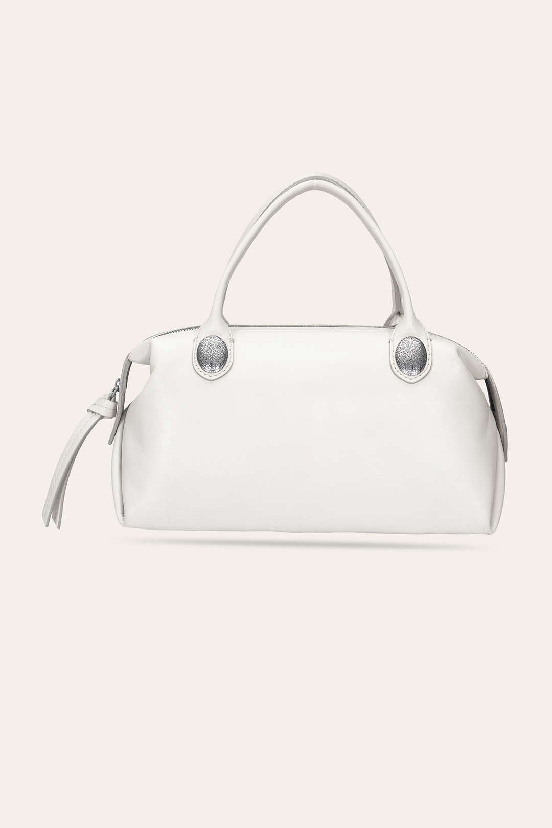 Women's Cheyenne Small Satchel Bag (Oat) | Frye Oat