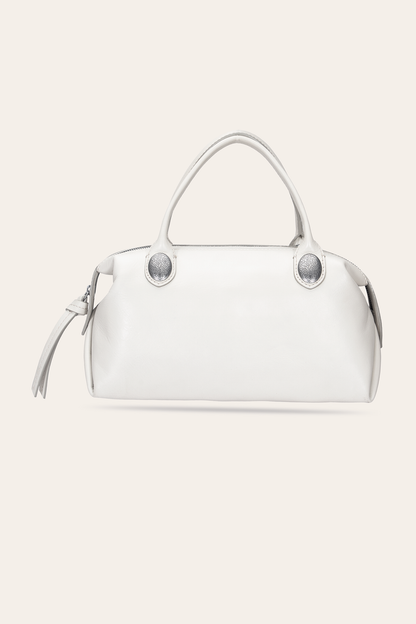 Women's Cheyenne Small Satchel Bag (Oat) | Frye Oat