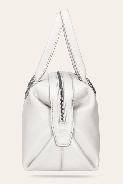 Women's Cheyenne Small Satchel Bag (Oat) | Frye Oat