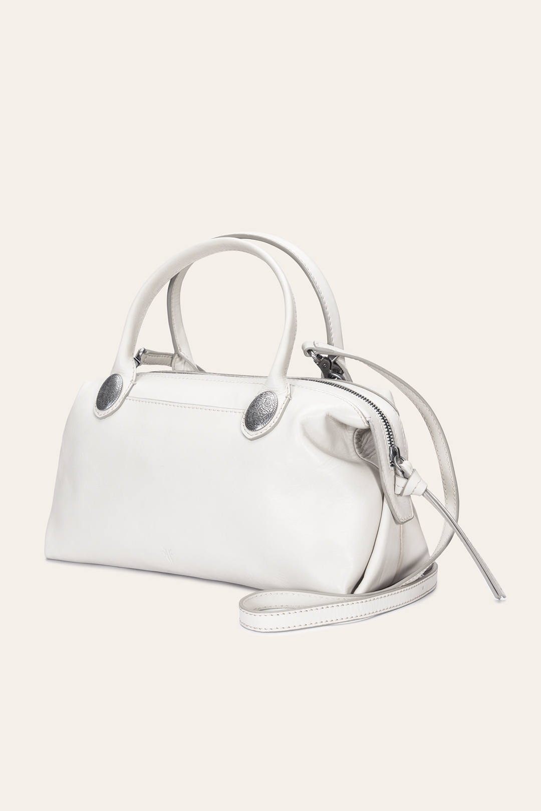 Women's Cheyenne Small Satchel Bag (Oat) | Frye Oat
