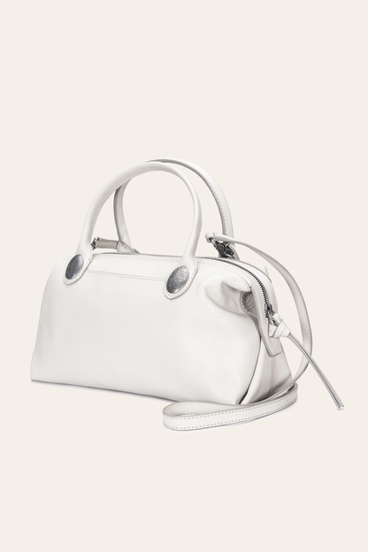 Women's Cheyenne Small Satchel Bag (Oat) | Frye Oat