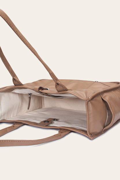 Women's Campus Tote Bag (Beige) | Frye Beige