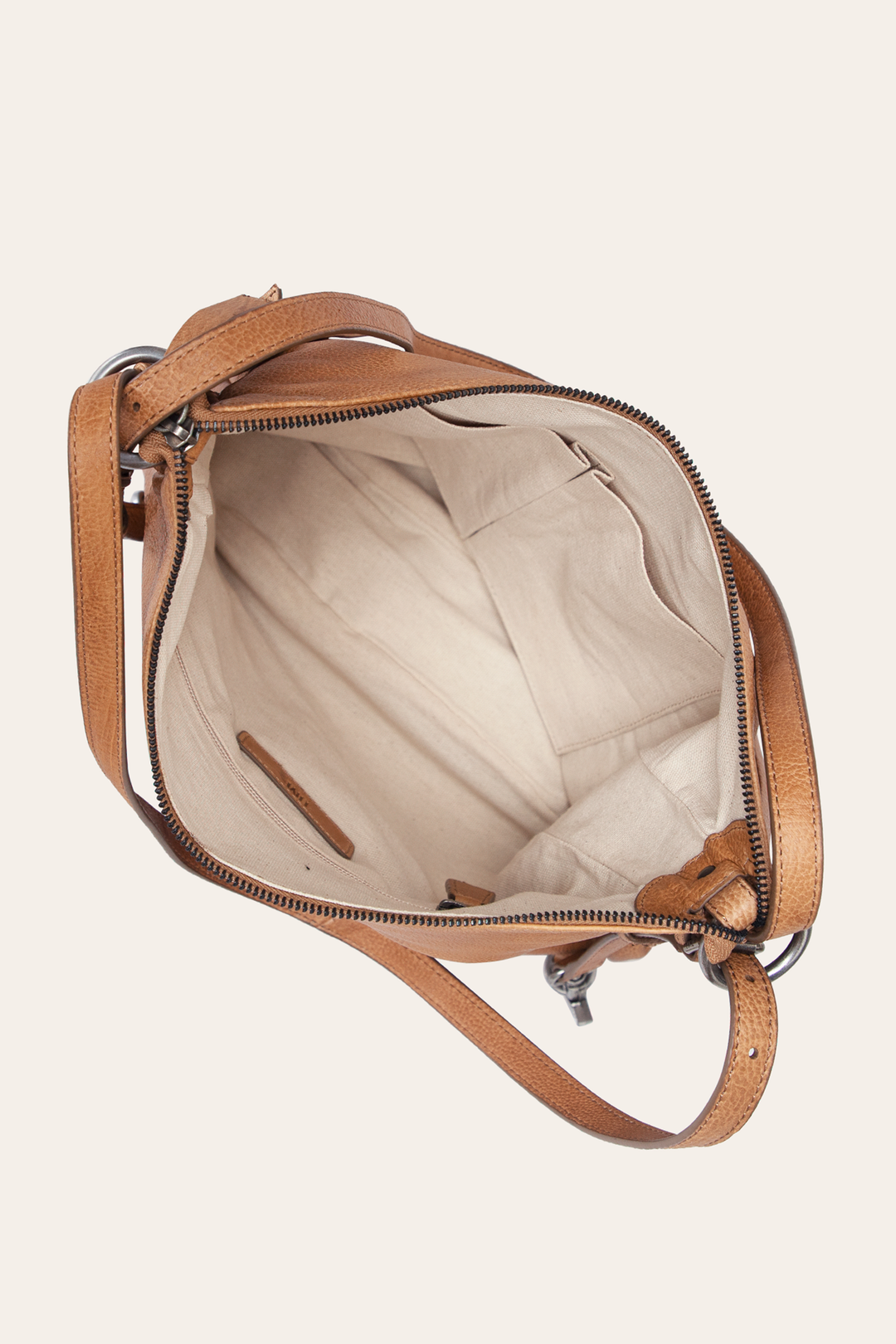 Women's Nora Backpack Hobo Bag (Beige) | Frye Beige