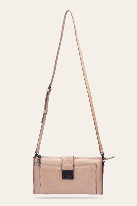 Alex Nude Crossbody Clutch | Frye Nude