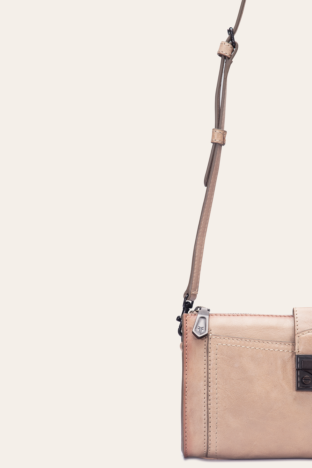 Alex Nude Crossbody Clutch | Frye Nude