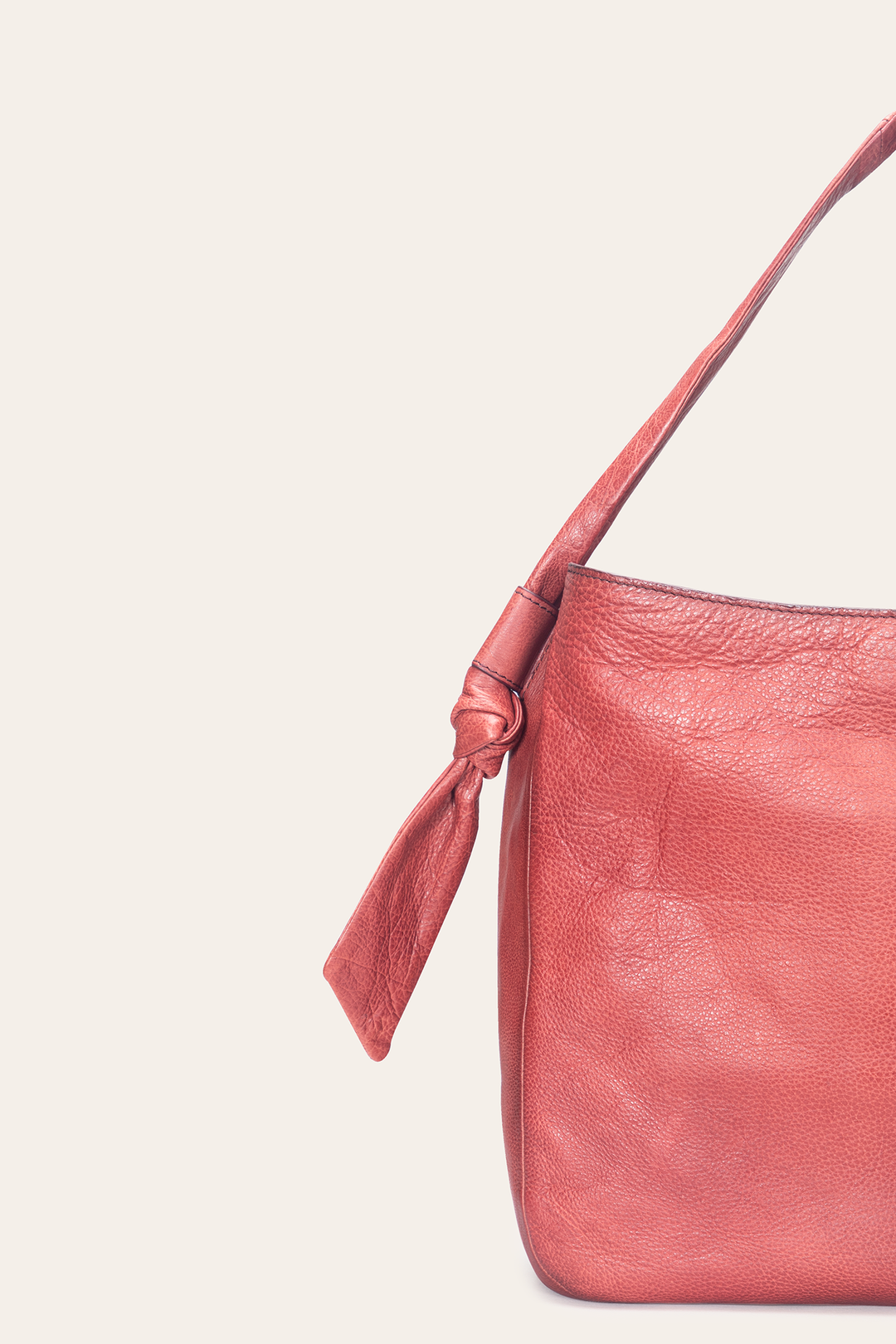 Nora Knotted Hobo in Burgundy | Frye Burgundy