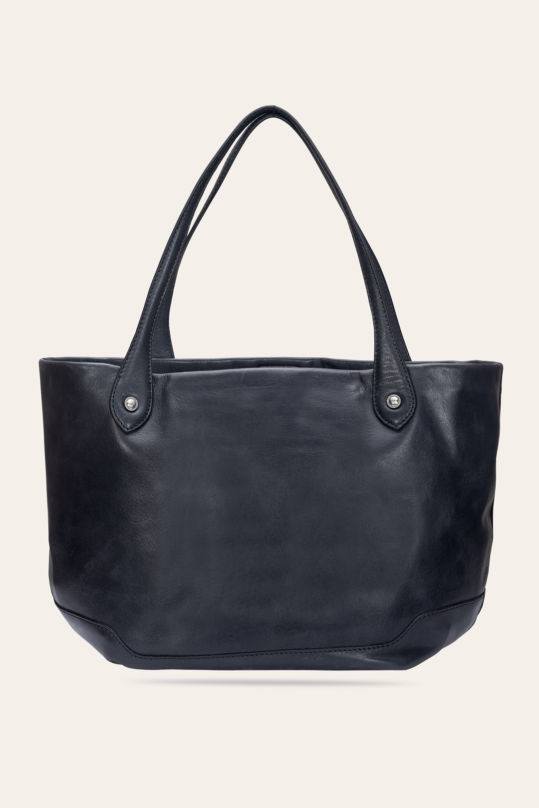 Kenzie Unlined Black Tote | Frye Black