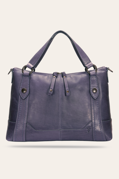 Melissa Eggplant Medium Satchel | Frye Eggplant