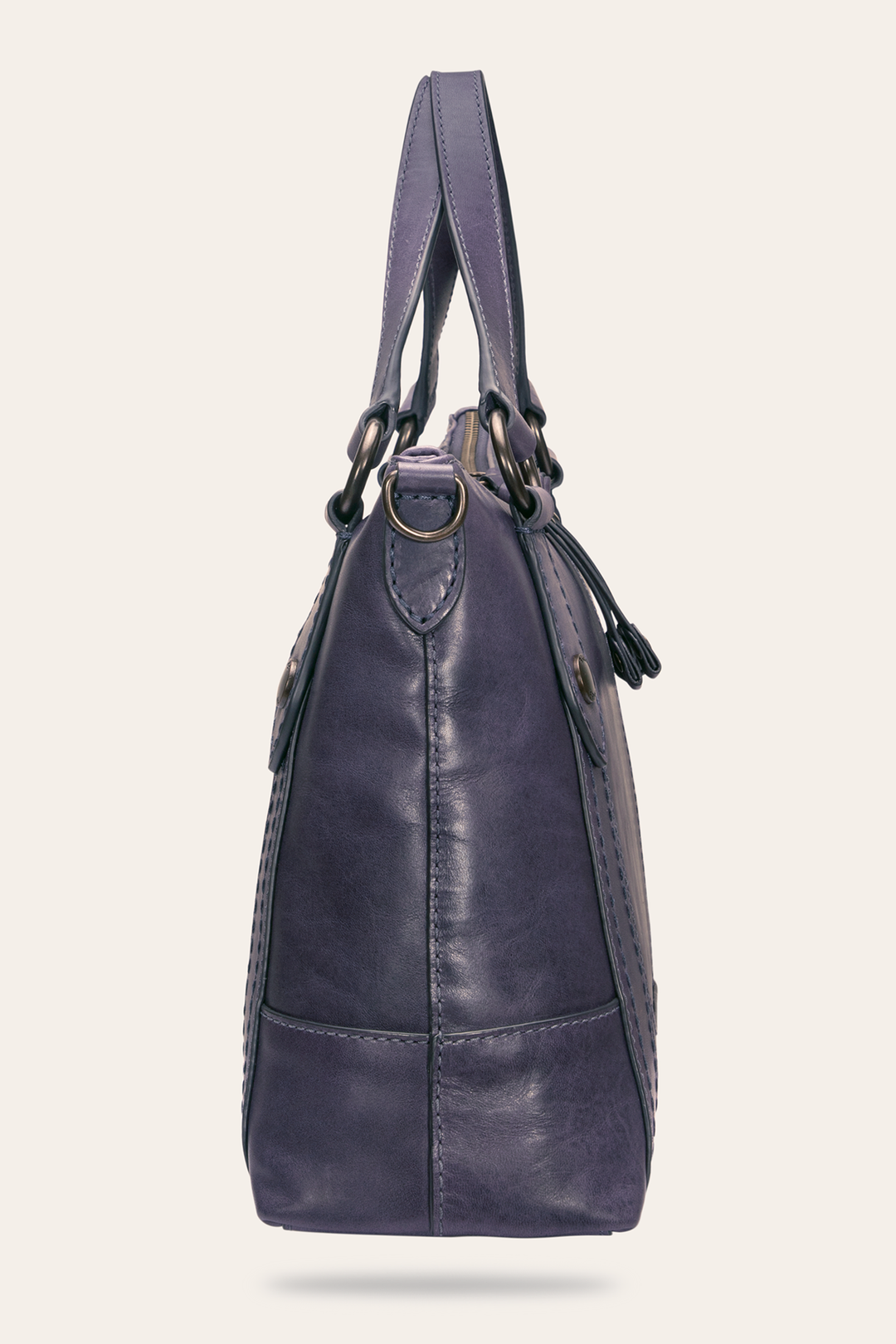 Melissa Eggplant Medium Satchel | Frye Eggplant