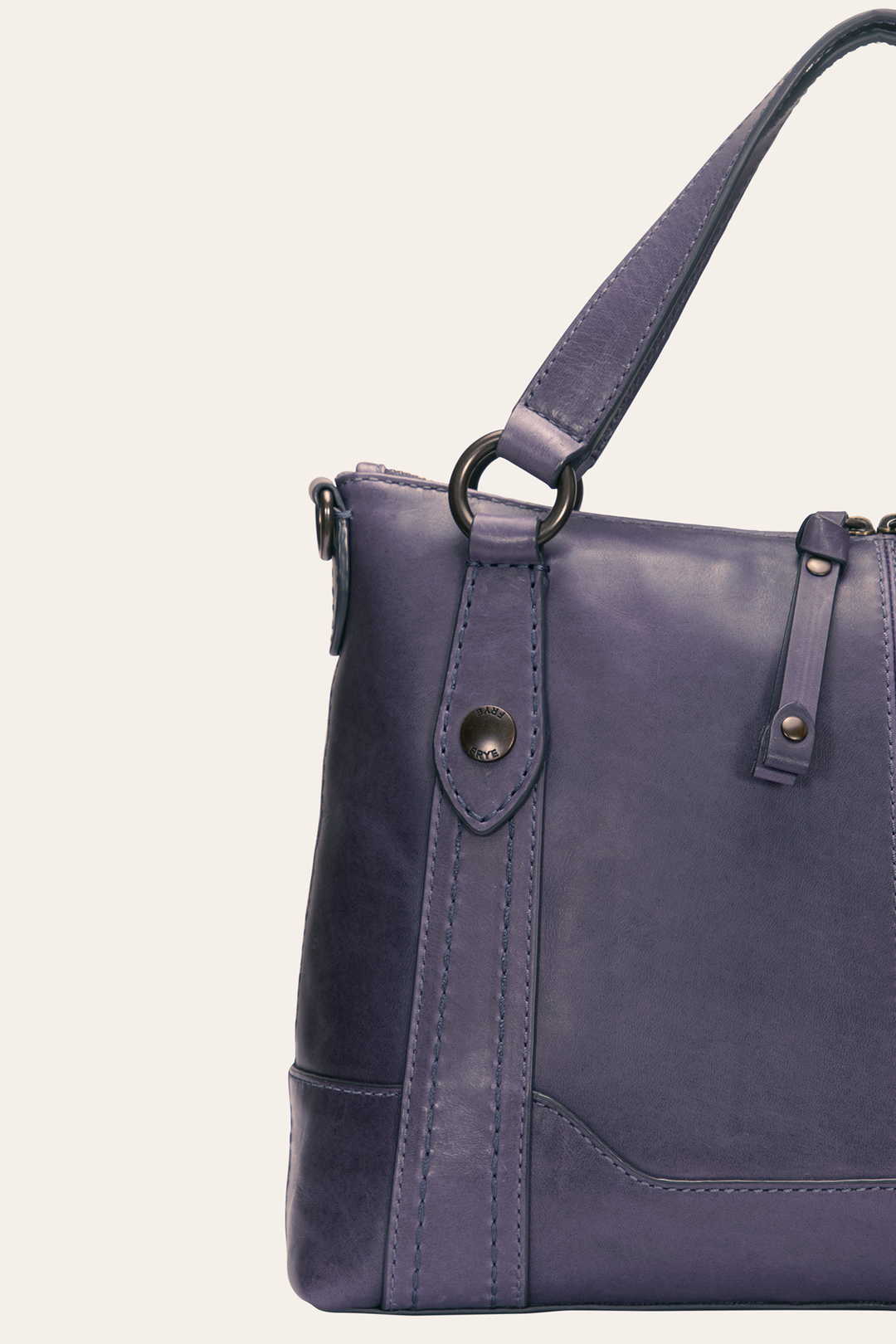 Melissa Eggplant Medium Satchel | Frye Eggplant