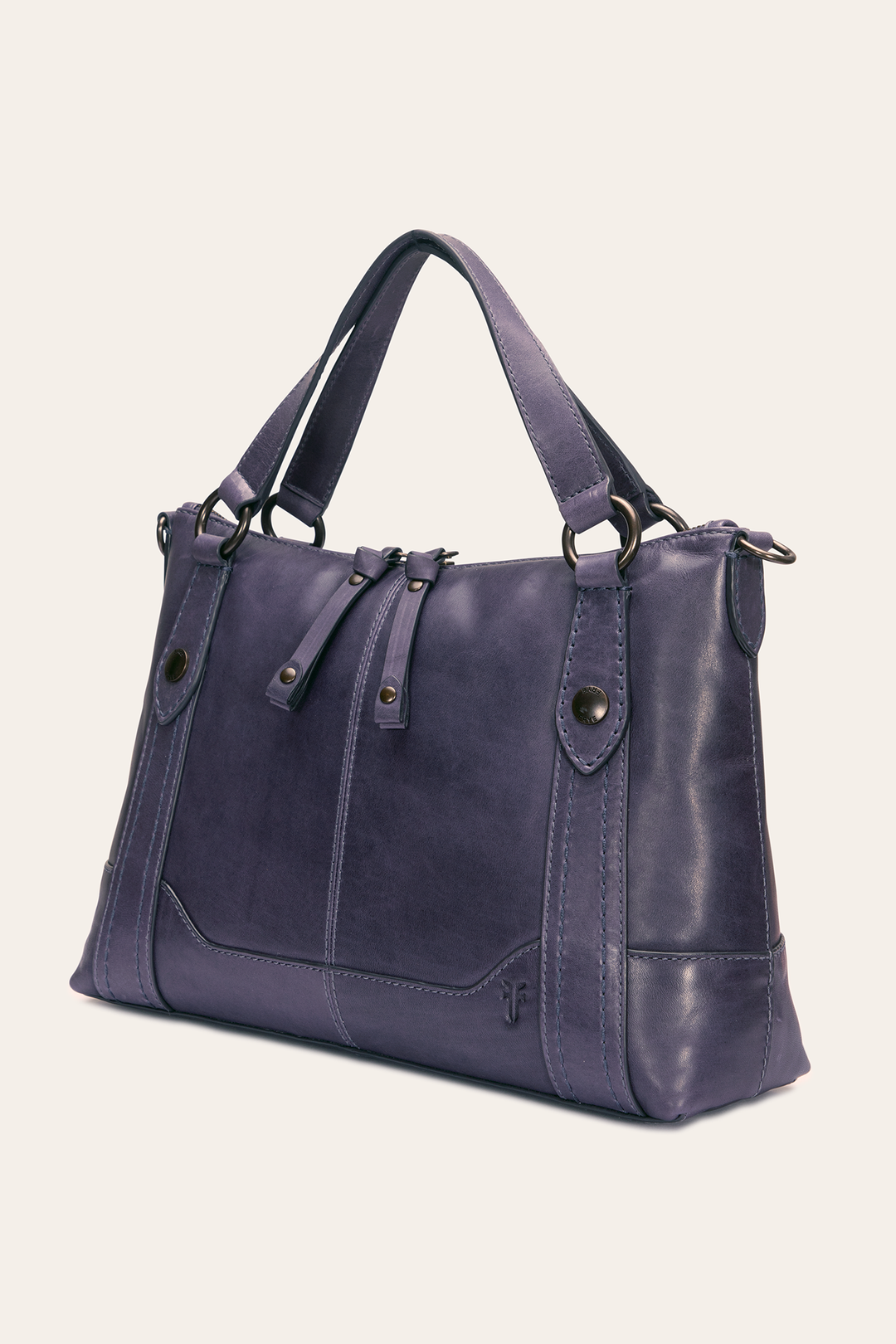 Melissa Eggplant Medium Satchel | Frye Eggplant