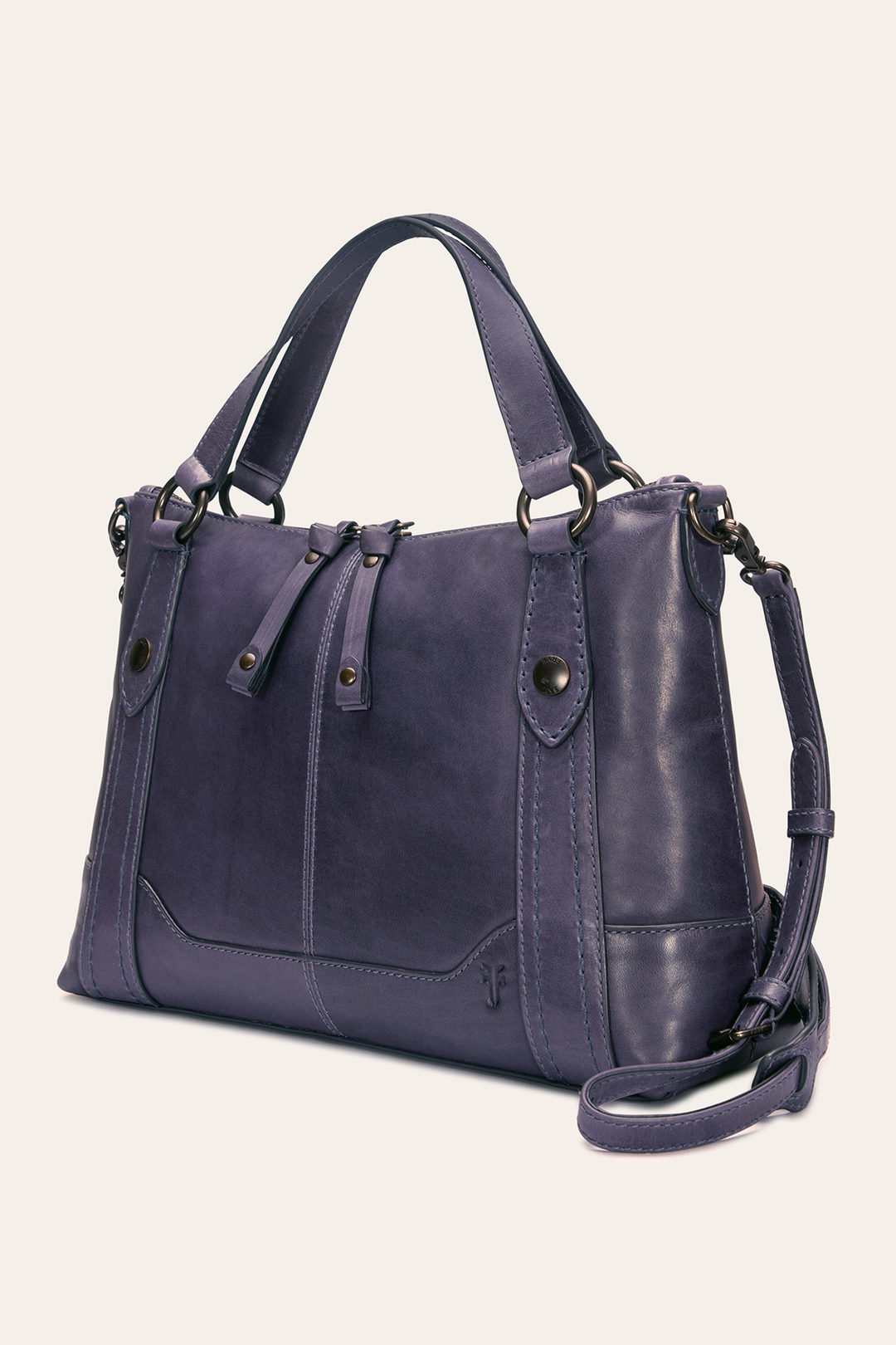 Melissa Eggplant Medium Satchel | Frye Eggplant