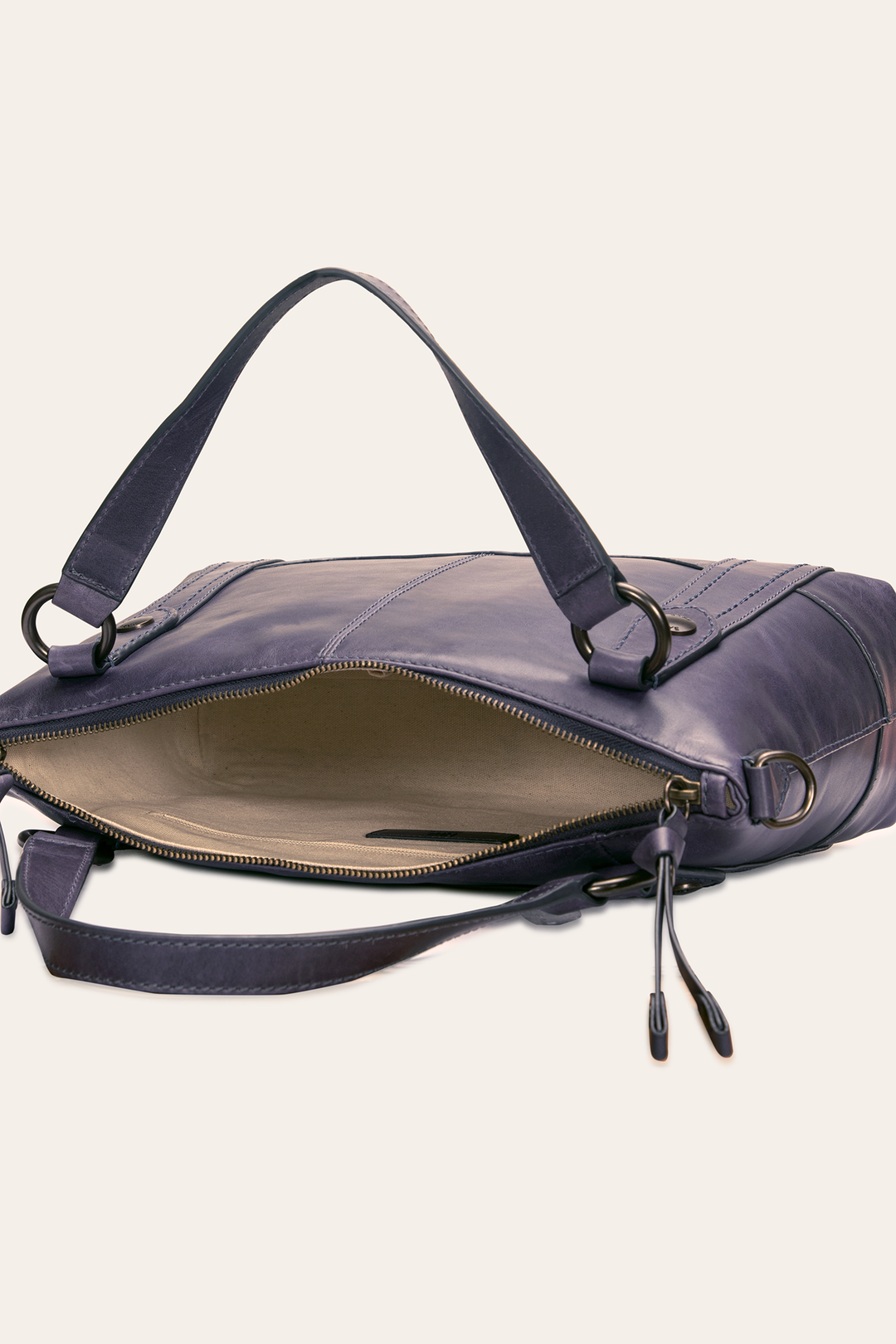 Melissa Eggplant Medium Satchel | Frye Eggplant